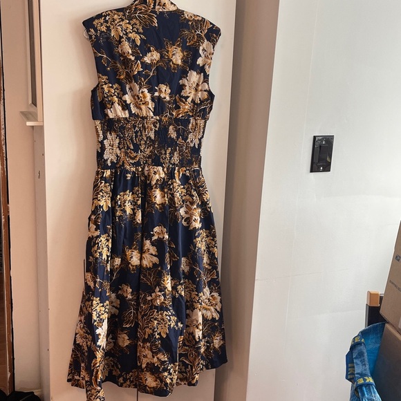 Anthropologie The Tommie Zip-Front MIDI Dress Size Medium NWT - Picture 11 of 11